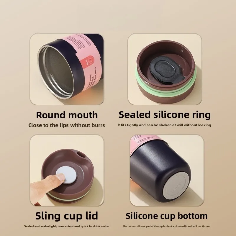 20OzStainless Steel Insulated Portable Water Bottle WithSpill Proof Lid Made of Tritan Material HighQuality DrinkingWater Bottle
