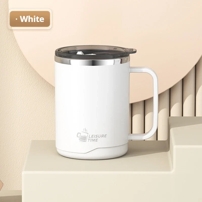 500ML Double-Wall Insulated Thermal Cup 304 Stainless Steel Coffee Cup Portable Water Bottle Keeps Cold and Heat Thermal Mug