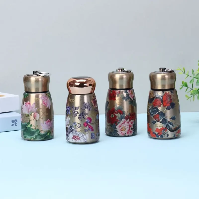 New Stainless Steel Insulated Cup Leak Proof Portable Water Bottle Durable 300ml Slim Insulated Thermal Water Bottle Sports