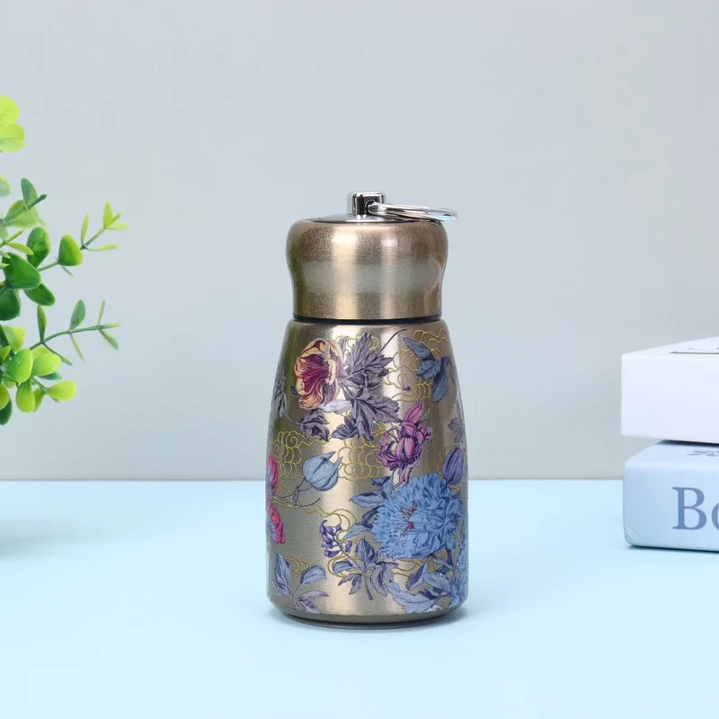 New Stainless Steel Insulated Cup Leak Proof Portable Water Bottle Durable 300ml Slim Insulated Thermal Water Bottle Sports