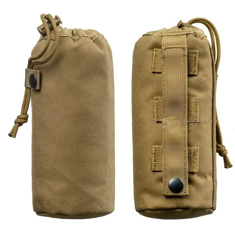 Waterproof Portable Water Bottle Pouch Bag Nylon Tactical Molle Bottle Holder Kettle Carrier Bags