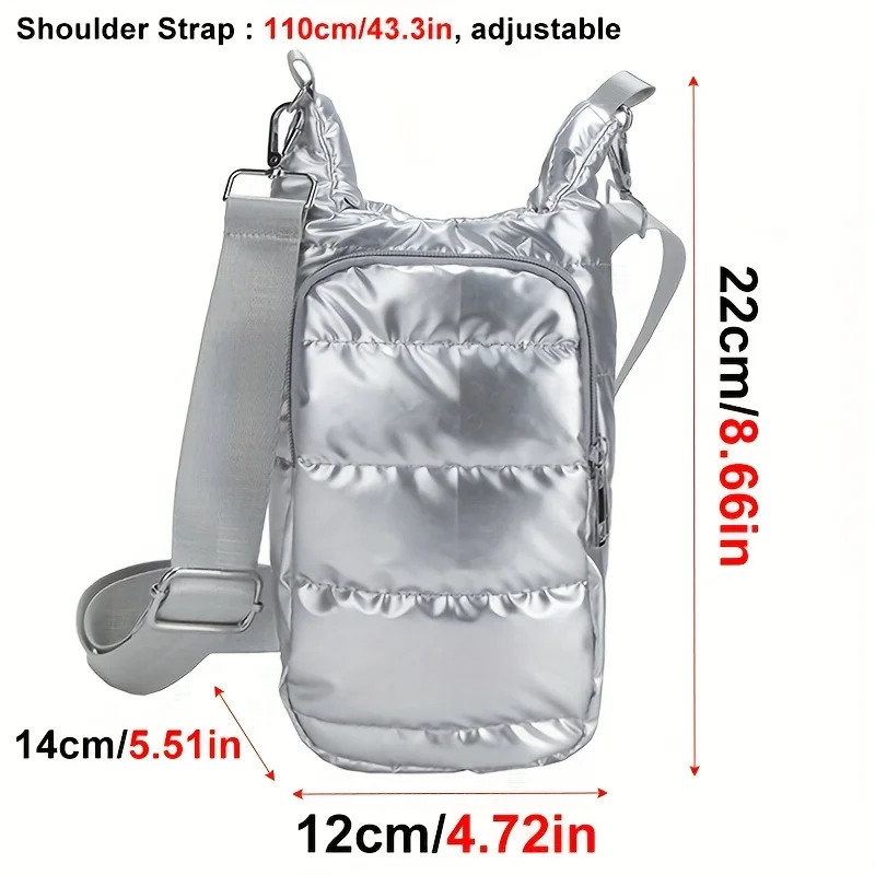 Autumn Winter Water Bottle Bag Thickened Thermal Water Bottle Cover Outdoor Sports Portable Water Bottle SleeveChristmas Gifts