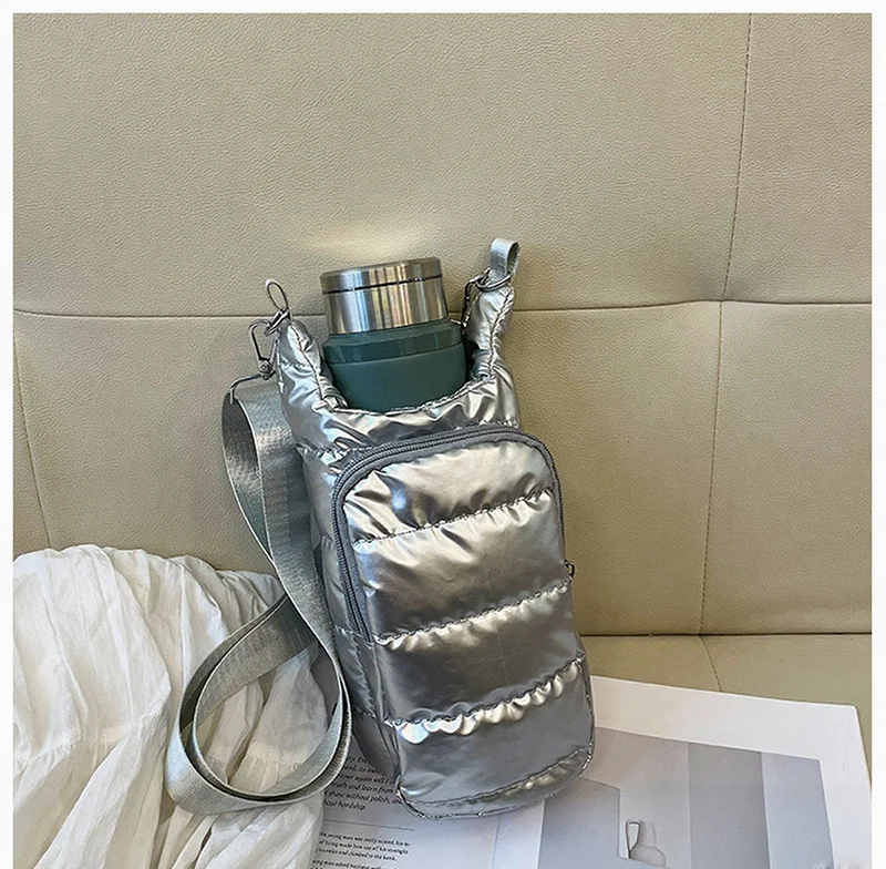 Autumn Winter Water Bottle Bag Thickened Thermal Water Bottle Cover Outdoor Sports Portable Water Bottle SleeveChristmas Gifts