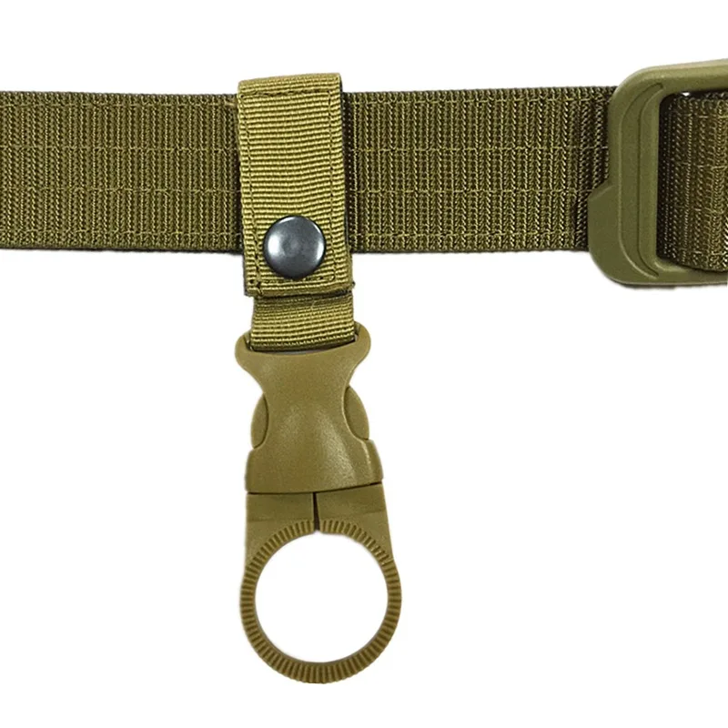 Outdoor sports drink bottle holder strap mount climbing clip portable water bottle hook mineral water clip