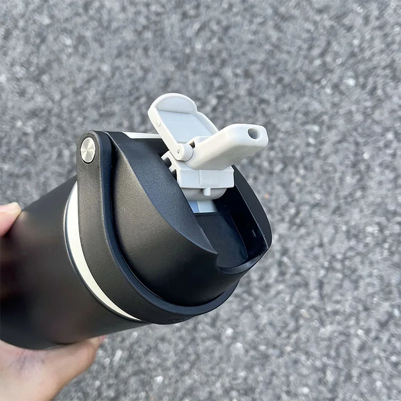 1pc Sports Cycling Water Bottle, 750ML Large Capacity Dual-Drinking Sports Water Bottle, Outdoor Portable Water Bottle