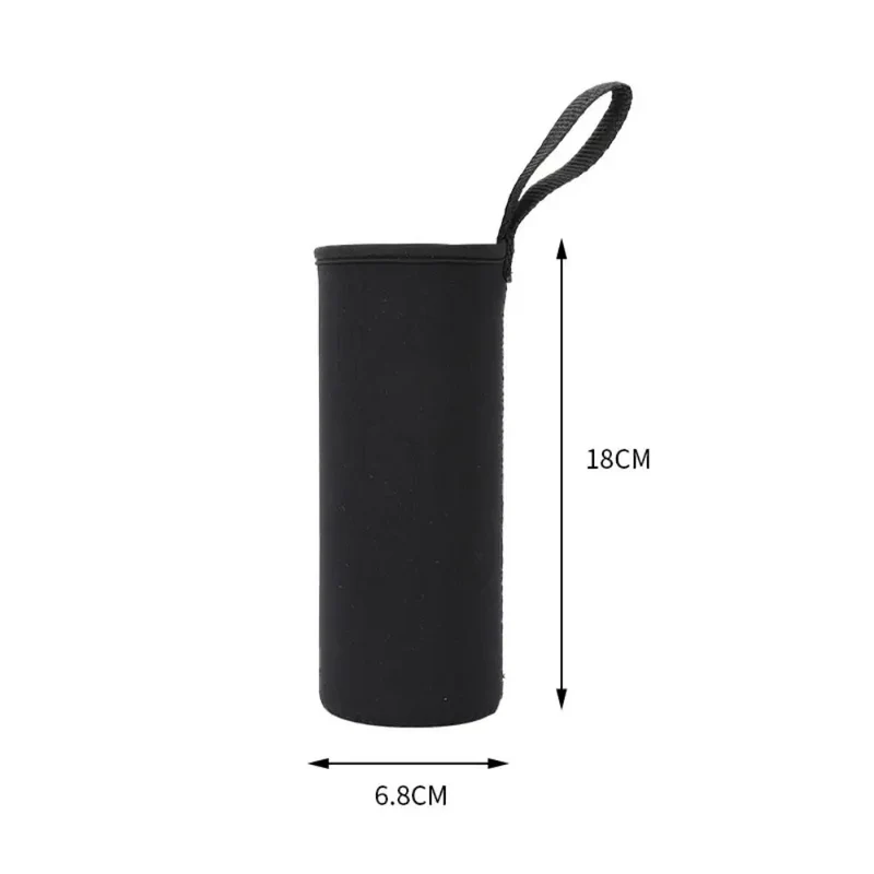 High Quality Portable Water Bottle Cover Anti-fall Neoprene Water Bottle Case Creative Elastic Vacuum Cup Sleeve Outdoor