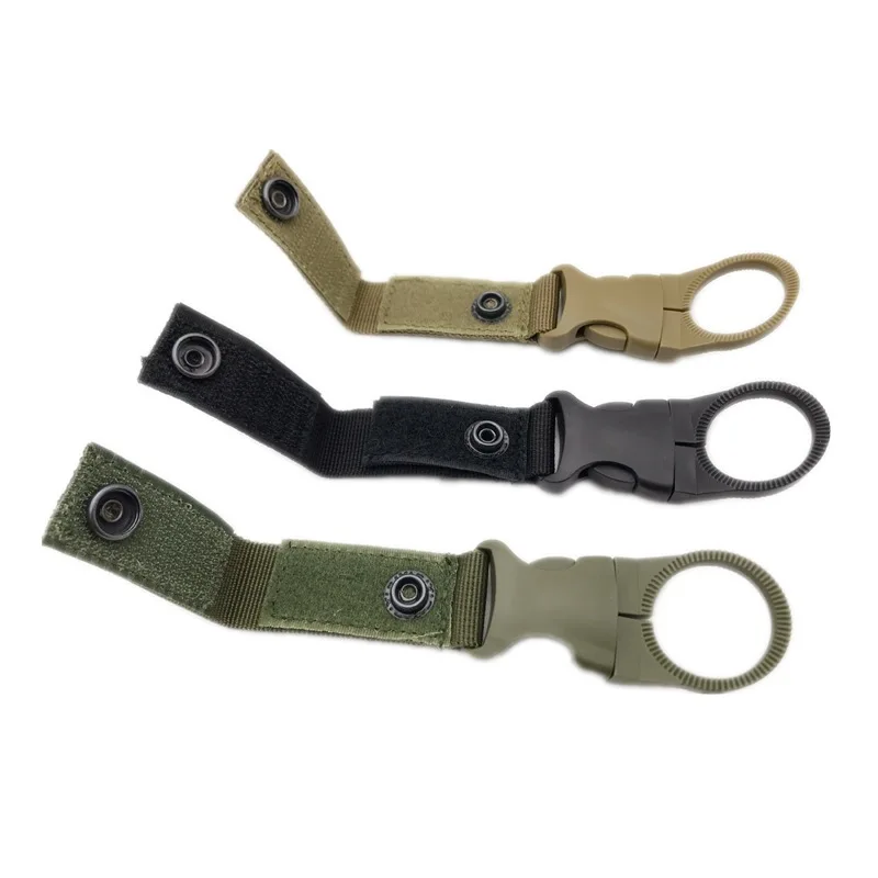 1/2/5pcs Hanging Bottle Buckle Clip Carabiner Portable Water Bottle Holder Clip Belt Backpack Hanger for Outdoor Camp Hiking