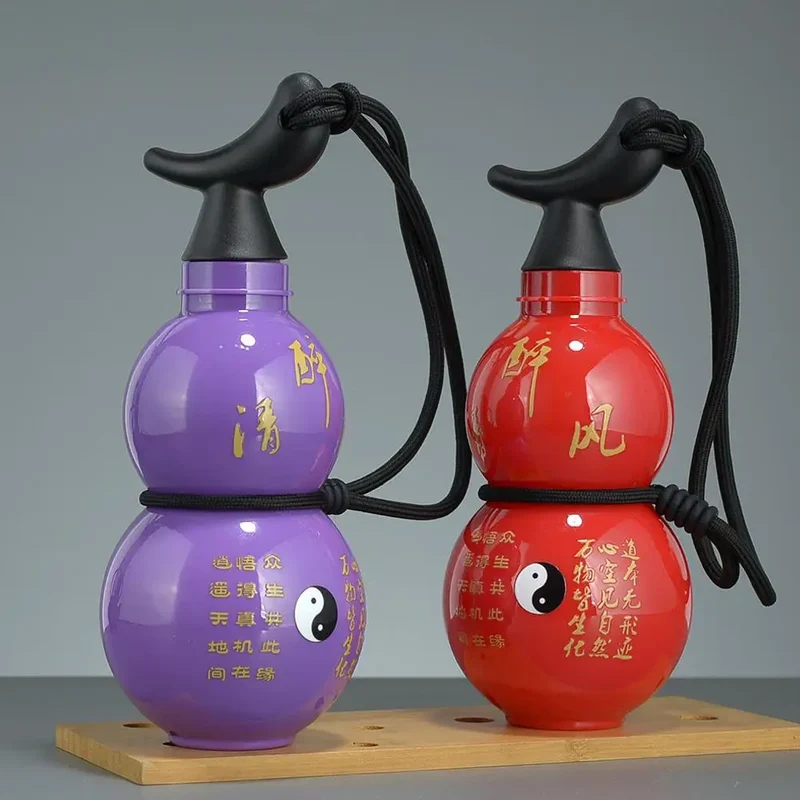 750ml Gourd Water Bottle Large Capacity Outdoors Leak-proof Water Sports Bottle King Wukong Drinking Cup Accessories