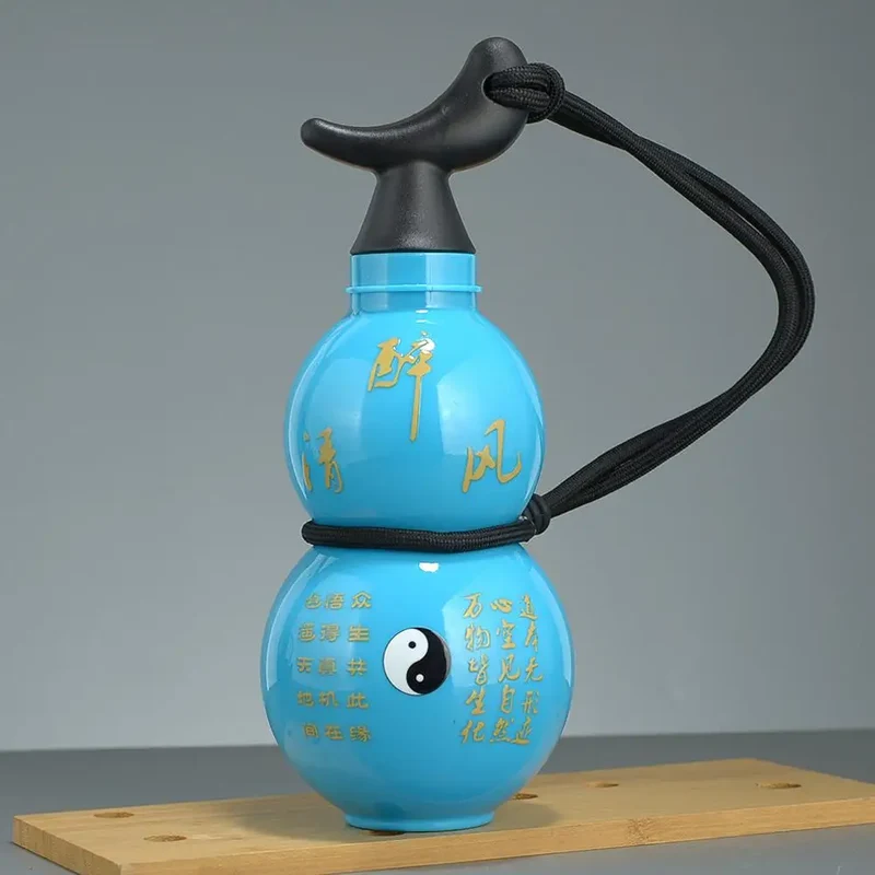 750ml Gourd Water Bottle Large Capacity Outdoors Leak-proof Water Sports Bottle King Wukong Drinking Cup Accessories