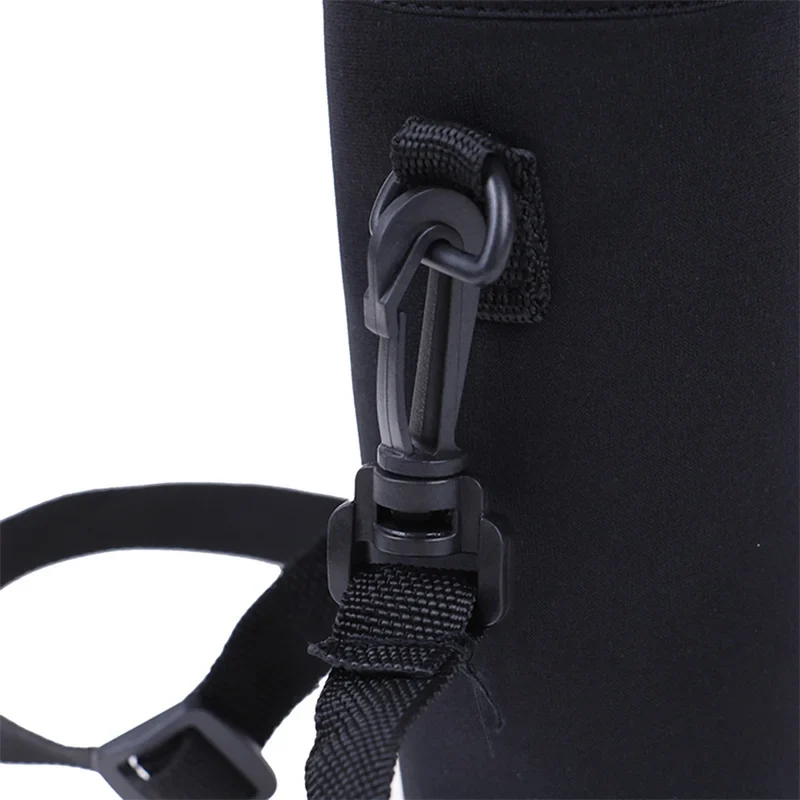 Portable Water Bottle Insulated Neoprene Holder Pouch Bag 420/550/750/1000/1500ml Shoulder With Adjustable Strap