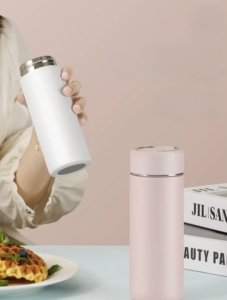 300ML Mini Insulated Cup 316 Stainless Steel Women's Small Portable Water Bottle Water Cup Women's Small Pocket Cup