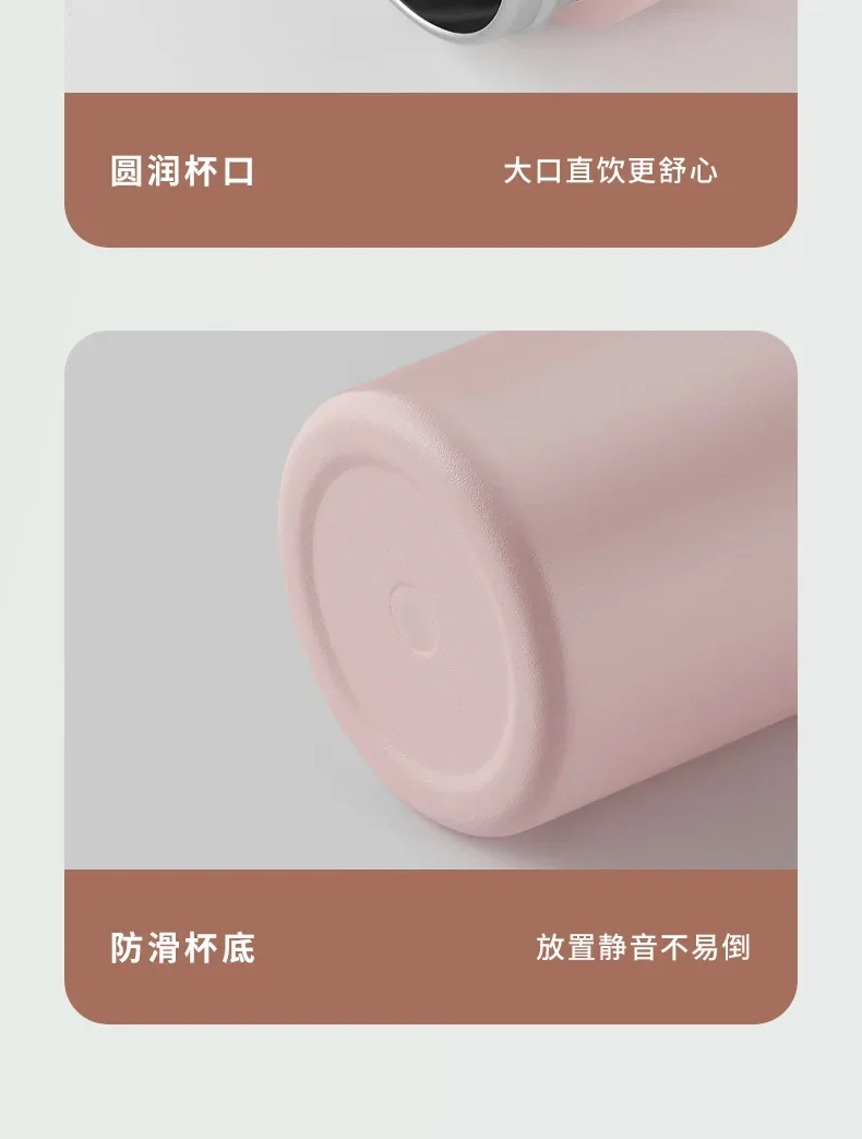 300ML Mini Insulated Cup 316 Stainless Steel Women's Small Portable Water Bottle Water Cup Women's Small Pocket Cup