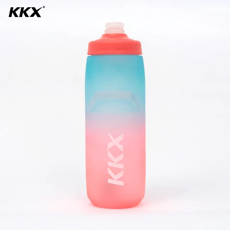 KKX Outdoor Sports Bottle 620ml/750ml Bicycle Bottle MTB Road Gravel Bike Water Bottle PP5 Portable Large Capacity Drink Kettle