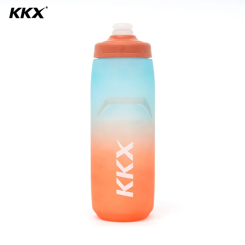 KKX Outdoor Sports Bottle 620ml/750ml Bicycle Bottle MTB Road Gravel Bike Water Bottle PP5 Portable Large Capacity Drink Kettle