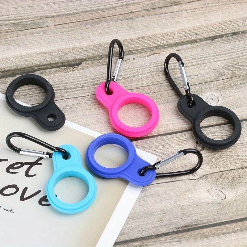 Climbing Bottle Holder Hanging Buckle Running Outdoor Sports Bottle Hook Bottle Clip Buckle Tool Silicone