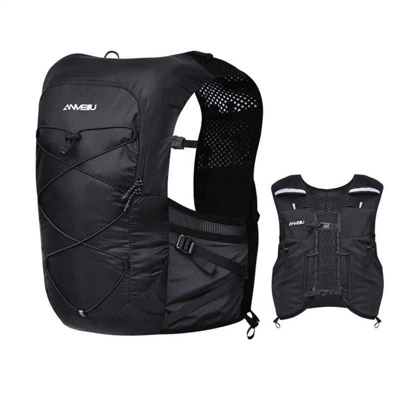 Running Backpack Hiking Bag Breathable Waterproof Portable Water Bottle Backpack Cycling Backpack for Camping, Adventure