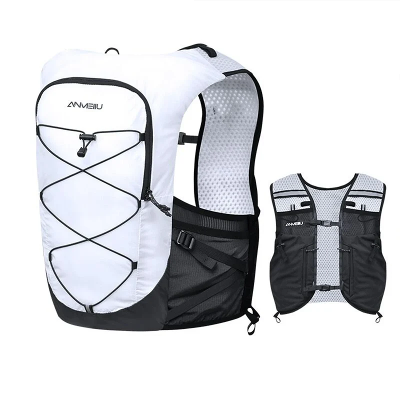 Running Backpack Hiking Bag Breathable Waterproof Portable Water Bottle Backpack Cycling Backpack for Camping, Adventure
