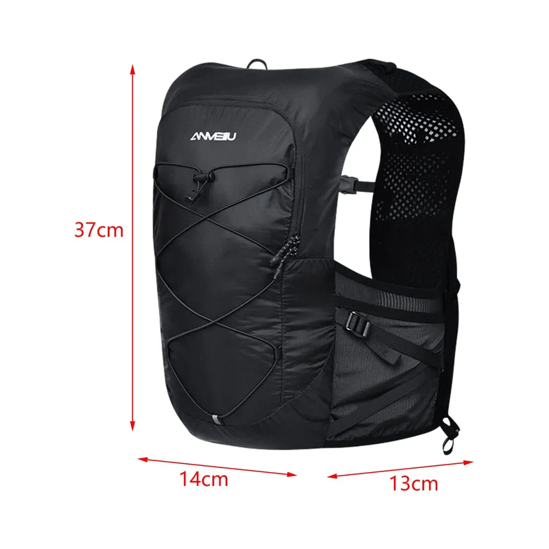 Running Backpack Hiking Bag Breathable Waterproof Portable Water Bottle Backpack Cycling Backpack for Camping, Adventure