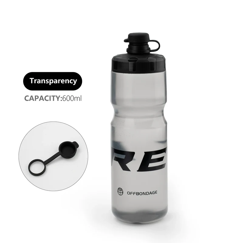 OFFBONDAGE Bicycle Water Bottle Squeezable Cycling Bottle Non-Deform Ultralight Sports Bottle Outdoor Camping Bike Drink Bottle