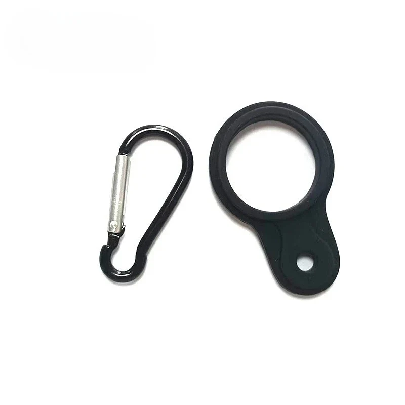Portable Outdoor Carabiner Silicone Water Bottle Buckle Sports Bottle Buckle Kettle Clip Hook Tool Silicon Cup Holder