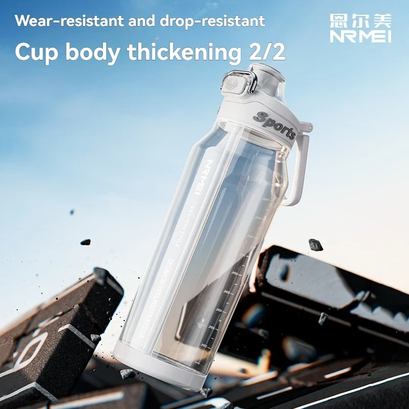 1L Sports Bottle Tritan Drinking Plastic Water Jug Fitness Bicycle Climbing Outdoor Bottle Water Cup