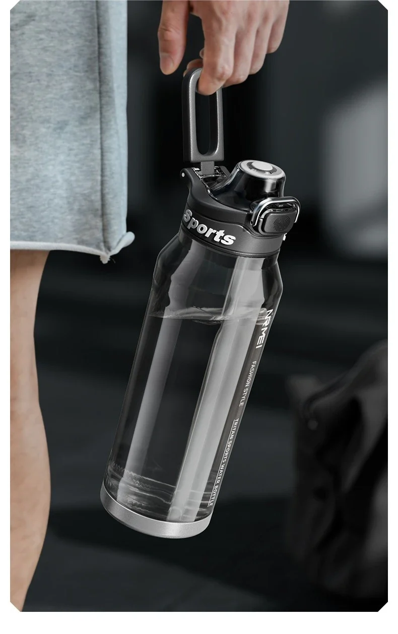 1L Sports Bottle Tritan Drinking Plastic Water Jug Fitness Bicycle Climbing Outdoor Bottle Water Cup