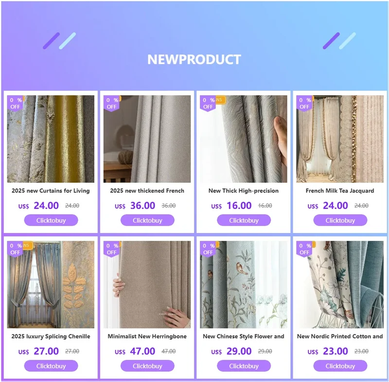 Japanese Nordic Cotton and Linen Curtains for Living Room Bedroom Blackout Curtain Decoration Custom Finished Partition Curtain