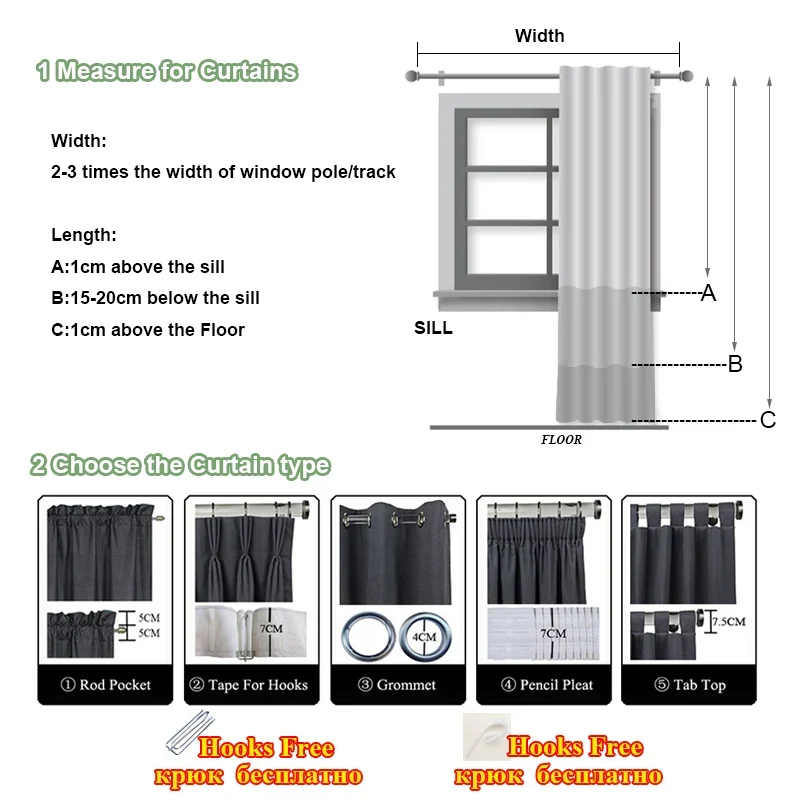 YCENTRE Faux Linen 70%-85% Shading Custom Made Insulating Modern Style Solid Color Blackout Curtain For Living Room Window
