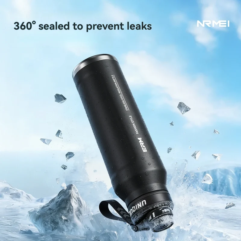 Large Capacity Waterbottle Insulated Flasks Stainless Steel Tumble Cycling Sports Portable Water Bottle for Men