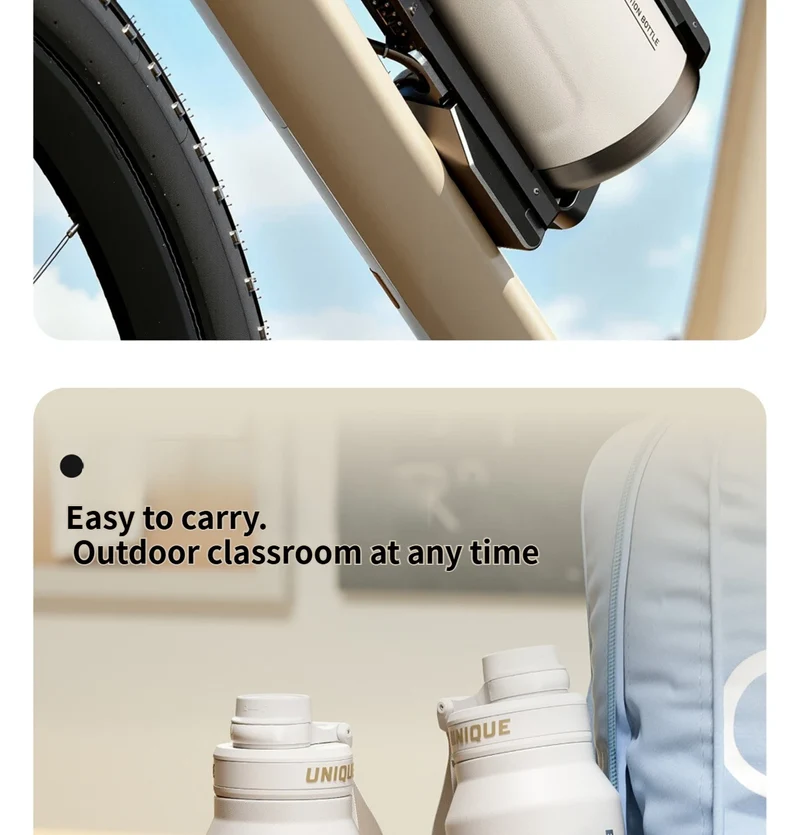 Large Capacity Waterbottle Insulated Flasks Stainless Steel Tumble Cycling Sports Portable Water Bottle for Men