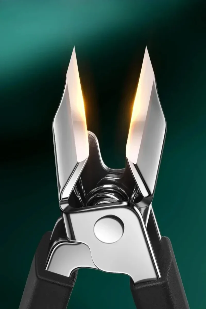 25° Slant Edge Nail Clipper Wide Opening Stainless Steel Professional Ingrown Toenail Tools Eagle Beak Oblique Toe Nail Trimmers