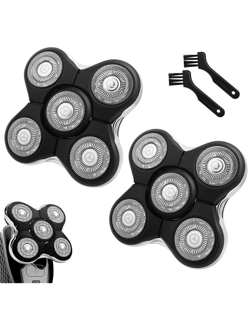 1/2/3Pcs Shaver Replacement Heads Compatible with Balder XR7000/XR1500/XR5 Head Shaver Model Electric Shaving for Bald Men