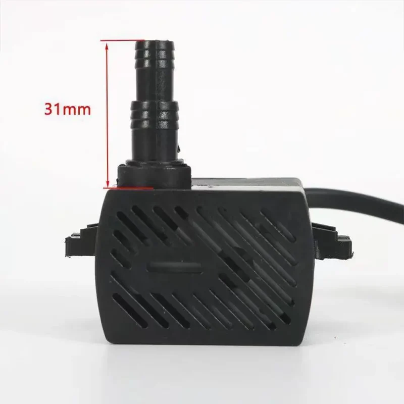 HM-100 Air Conditioning Fan Submersible Pump Universal 220-240VAC 50Hz 8W Cold Fan Pumping Pump Lift: 0.72m Flow Rate: 280L/h