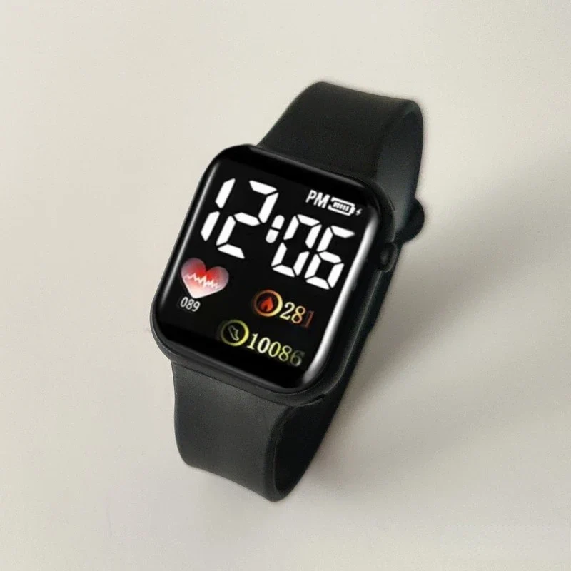 2026 New LED Electronic Watch Waterproof Digital Sports Wristwatch Fashion Casual Student Daily Outdoor Watch Relogio Feminino