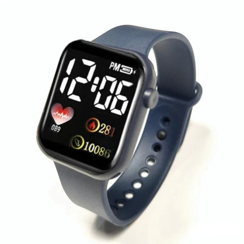 2026 New LED Electronic Watch Waterproof Digital Sports Wristwatch Fashion Casual Student Daily Outdoor Watch Relogio Feminino