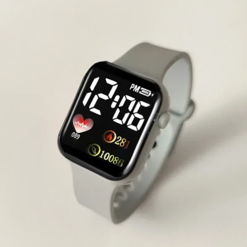 2026 New LED Electronic Watch Waterproof Digital Sports Wristwatch Fashion Casual Student Daily Outdoor Watch Relogio Feminino
