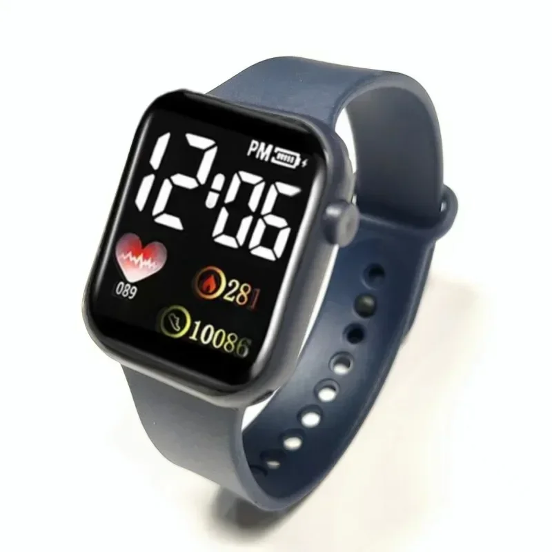 2026 New LED Electronic Watch Waterproof Digital Sports Wristwatch Fashion Casual Student Daily Outdoor Watch Relogio Feminino