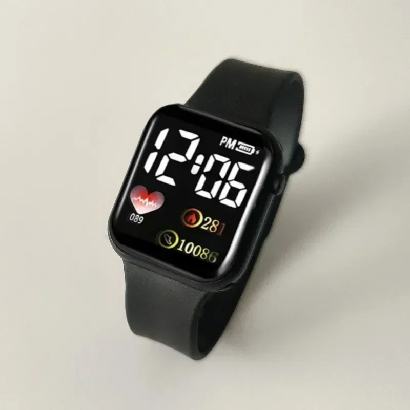 2026 New LED Electronic Watch Waterproof Digital Sports Wristwatch Fashion Casual Student Daily Outdoor Watch Relogio Feminino