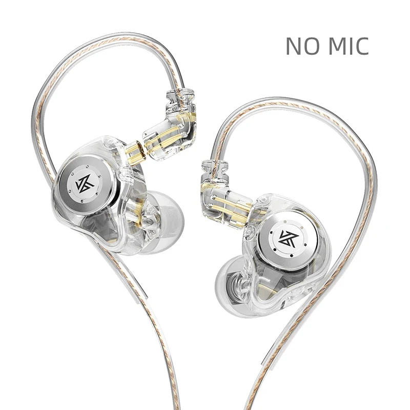 KZ EDX PRO In Ear Earphones Dynamic Earphones HIFI Music Sport Earbuds Sport Noise Cancelling Headset KZ EDX PRO DQ6 ZS10PRO MT1