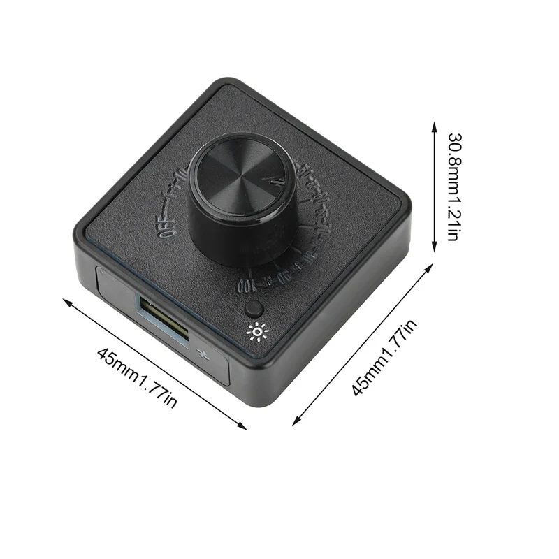 PWM Fan Controller With PD QC Fast Charging DC 12V 24V 5V Multi-Voltage Input Speed Regulator For DIY Cooling Fans