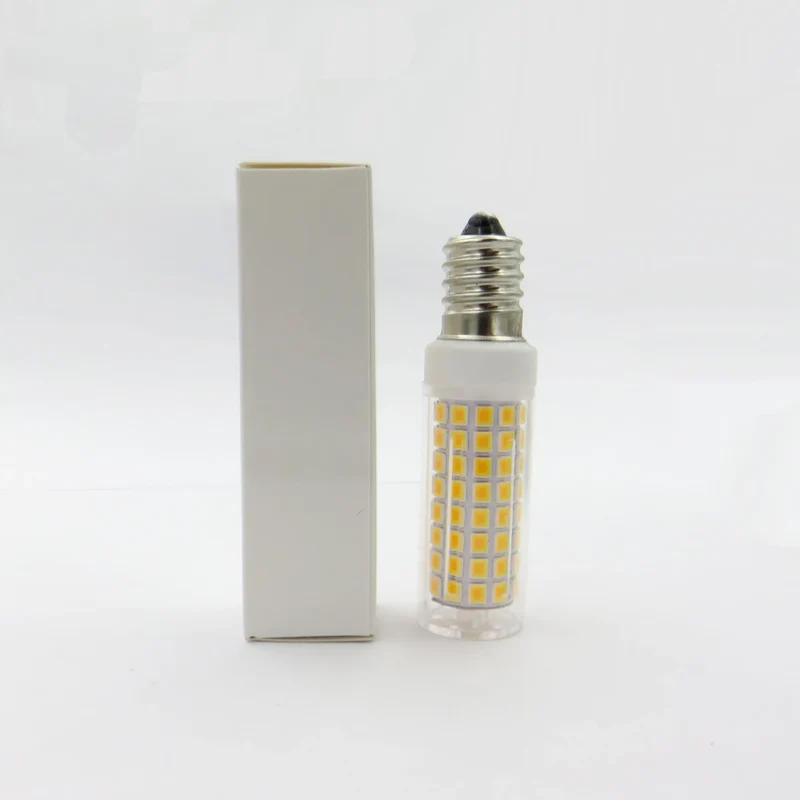 AC110V Brightness Bulb 102LEDs E11/E12/E14/E17 LED Lights Corn Bulbs 9W Replace 80W Halogen Lamp for Home House Lighting Bedroom