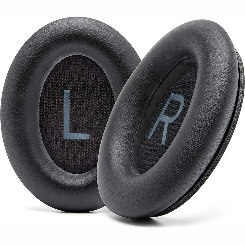 Replacement Ear Pads Cushions for Bose QC45 QuietComfort QC 45 Headphone Softer Protein Leather Earpads