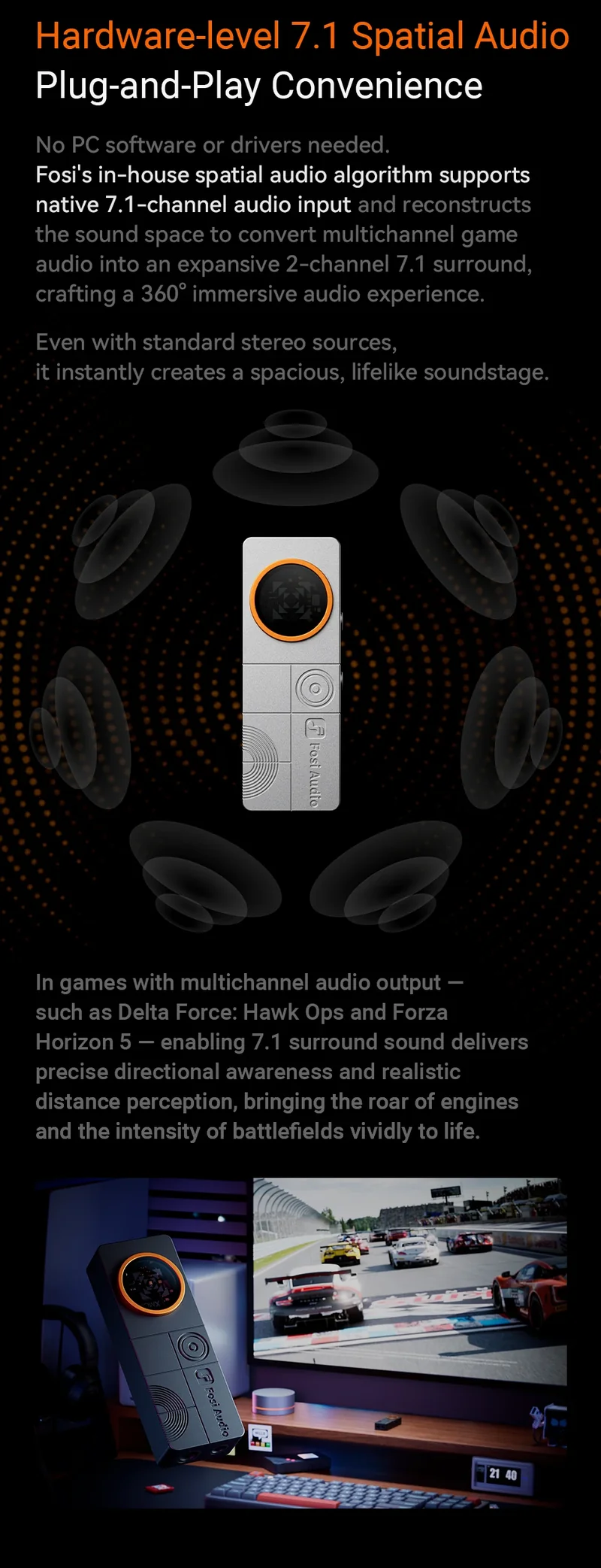 Fosi Audio DS3 DAC Amp Portable HIFI Headphone Amplifer XMOS XU316 DSD512 dongle dac 4.4mm Balanced/3.5mm Jack