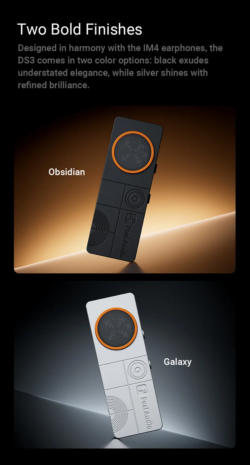 Fosi Audio DS3 DAC Amp Portable HIFI Headphone Amplifer XMOS XU316 DSD512 dongle dac 4.4mm Balanced/3.5mm Jack