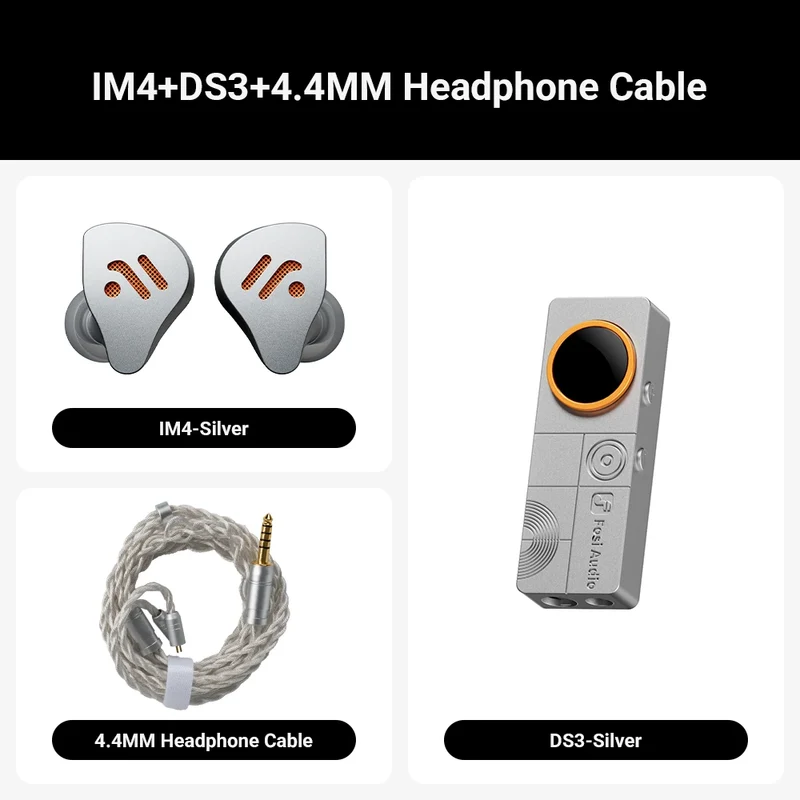 Fosi Audio DS3 DAC Amp Portable HIFI Headphone Amplifer XMOS XU316 DSD512 dongle dac 4.4mm Balanced/3.5mm Jack