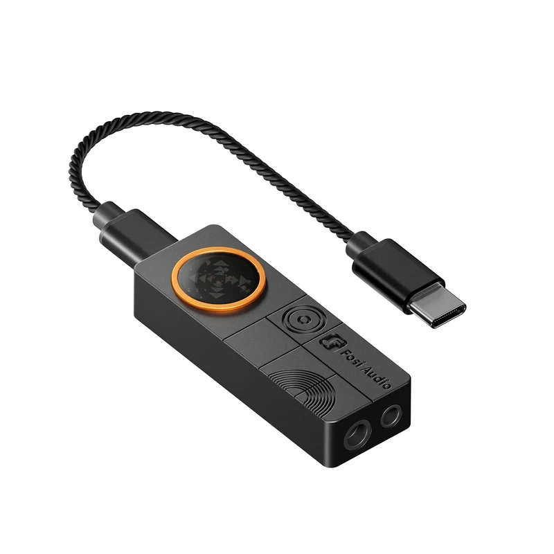 Fosi Audio DS3 DAC Amp Portable HIFI Headphone Amplifer XMOS XU316 DSD512 dongle dac 4.4mm Balanced/3.5mm Jack