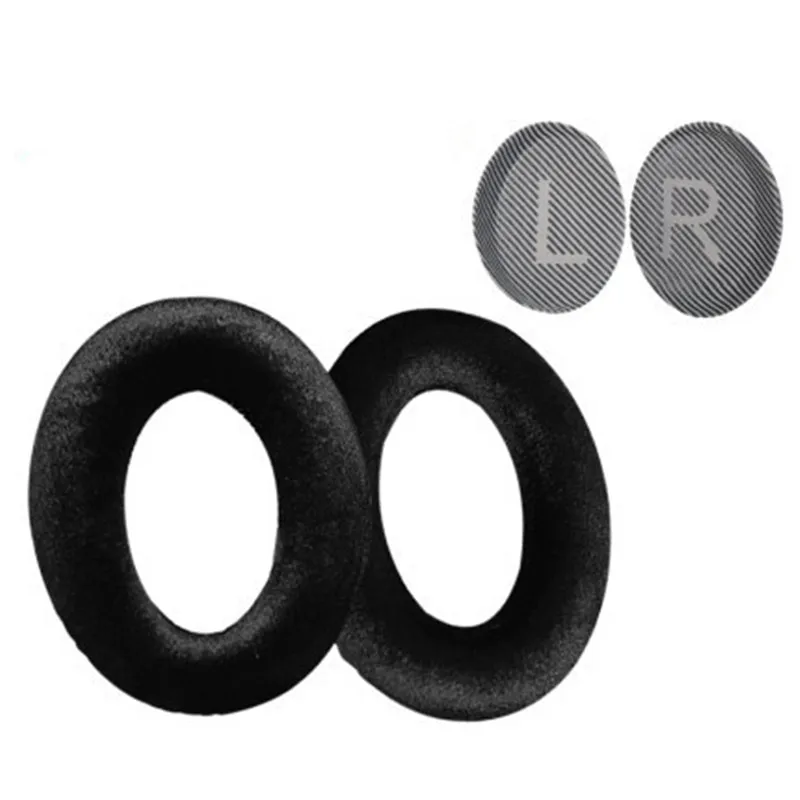 Replacement VELVET Ear Pad for BOSE QC15 QC35 QC25 Soundtrue Headphones Memory Foam Ear Cushion Ear Cups Ear Cover Earpads