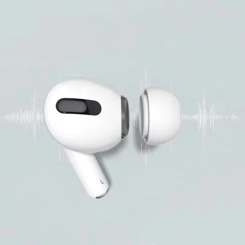 Rain Eartips For Airpods Pro 1/2 Ear Pads Silicone Case Pressure Relief Hole Ear Caps Cushion Eartips Buds Earphone Air Pods Pro