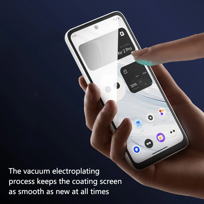 XREAL Beam Pro Protective Case Silicone Cover Tempered Film Mobile Phone Film, Space Computing Terminal Protective Film