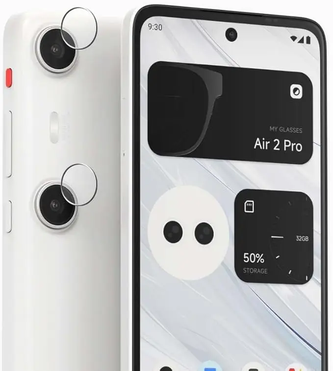 XREAL Beam Pro Protective Case Silicone Cover Tempered Film Mobile Phone Film, Space Computing Terminal Protective Film
